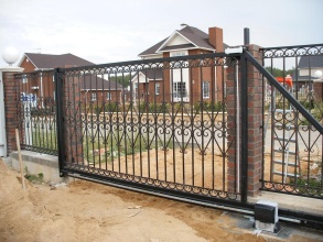 Забор с воротами и калиткой 70 метров